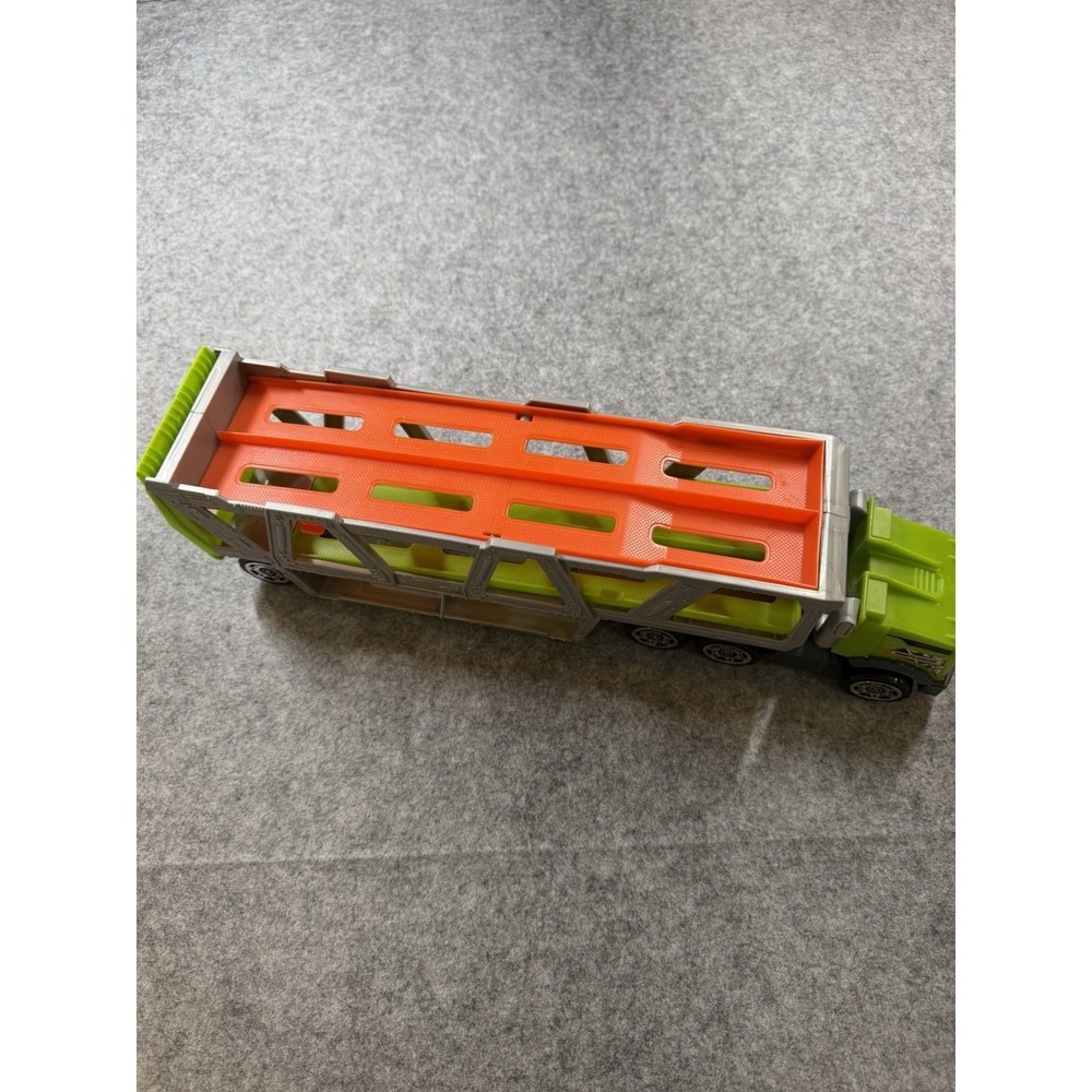 Matchbox Car Transporter Carrier Truck Multi Level Ramp Vehicle Storage Toy - Picture 3 of 10